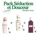 Pack Séduction et Douceur - 3 Parfums Féminins 10ml